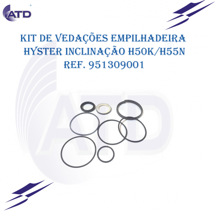 Kit de vedações empilhadeira HYSTER H50K/H55N