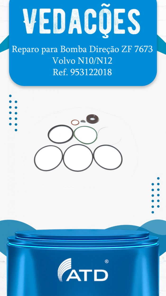 Reparo para Bomba de Direção ZF 7673
