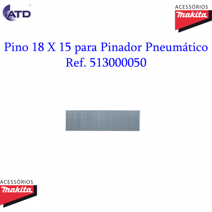 Pino 18x15 para Pinador Pneumático