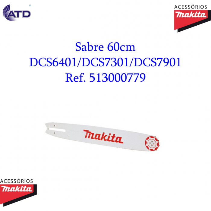 Sabre 60cm para DCS6401/DCS7301/DCS7901 MAKITA