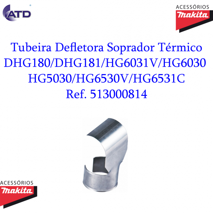 Tubeira Defletora Soprador Térmico MAKITA