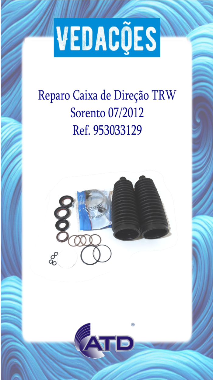Reparo para Caixa Direção TRW Sorento 07/2012