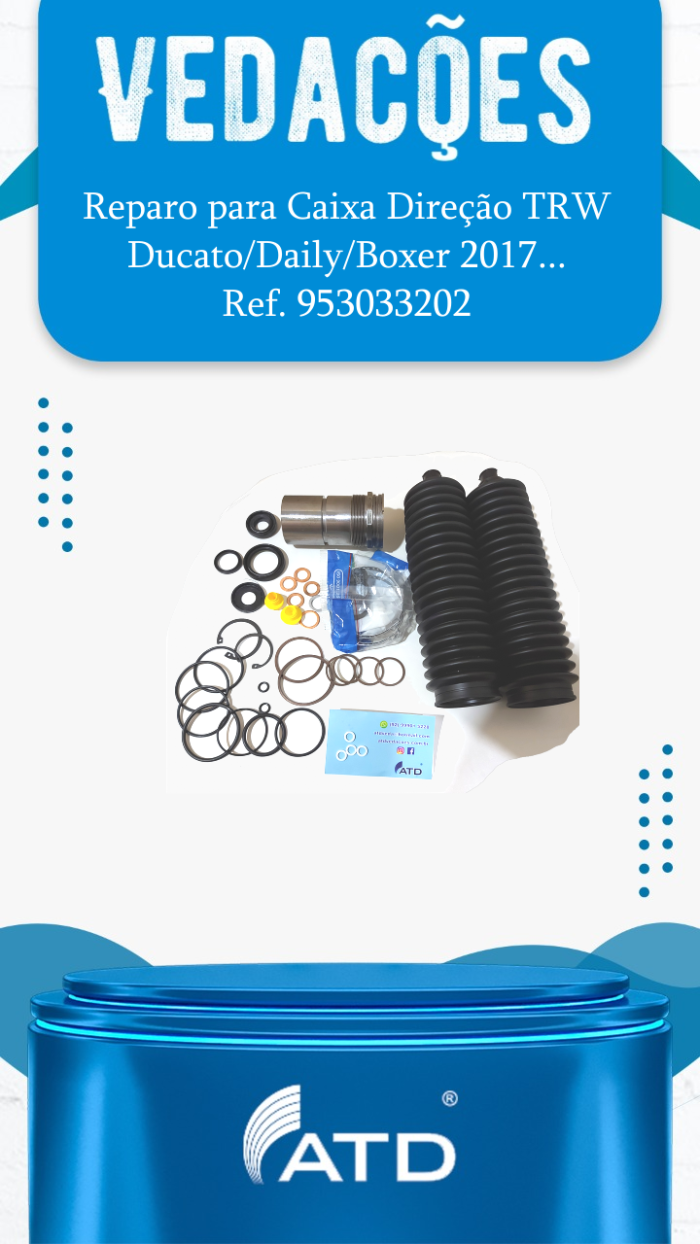 Reparo para Caixa Direção TRW Ducato/Daily/Boxer 2017...