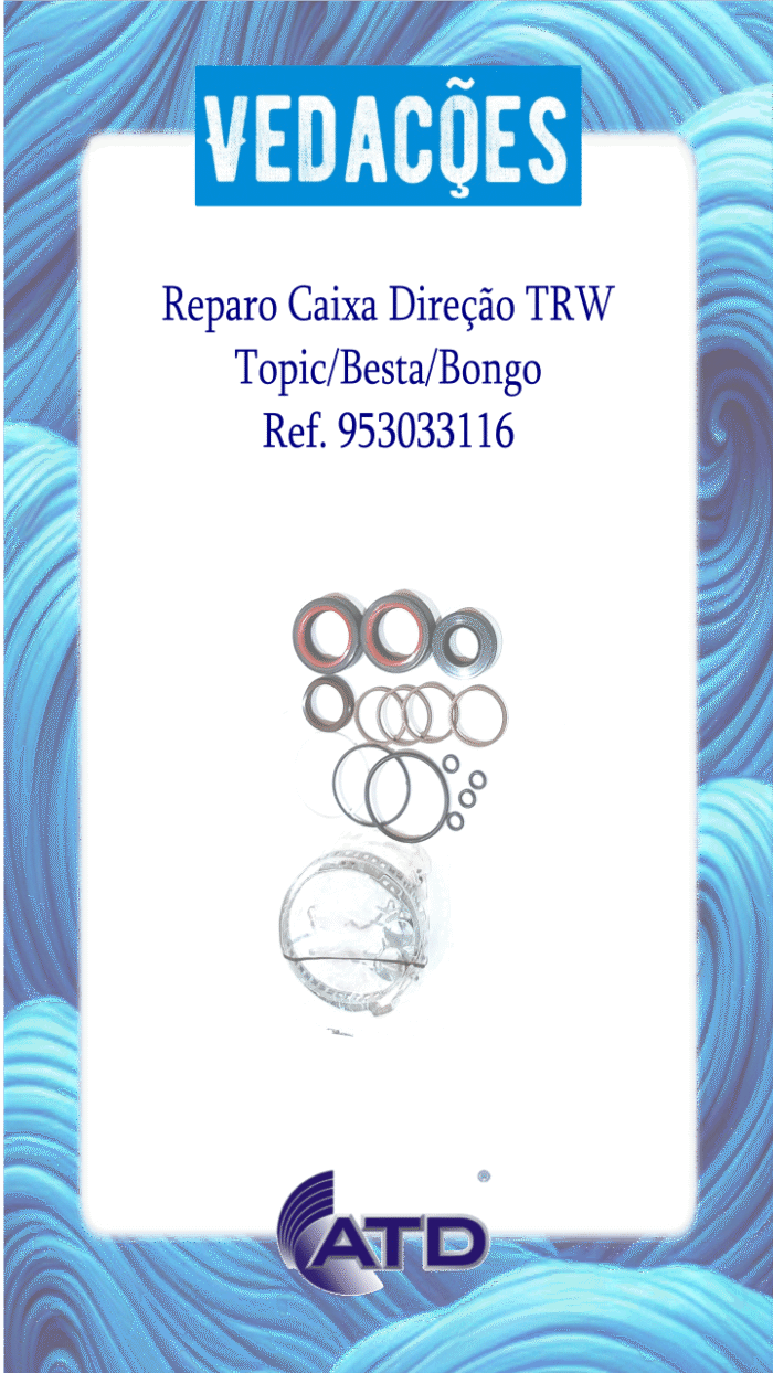 Reparo para Caixa Direção TRW Asia Motors/Kia