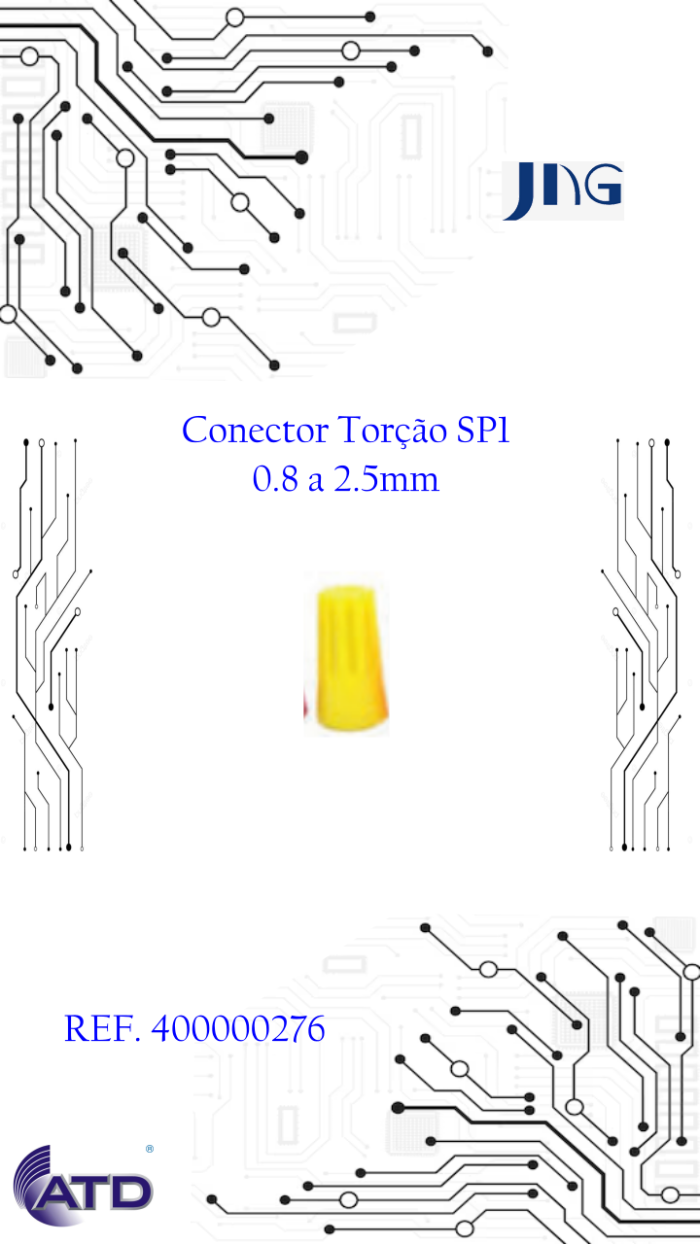 Conector Torção SP1 0.8 a 2.5mm