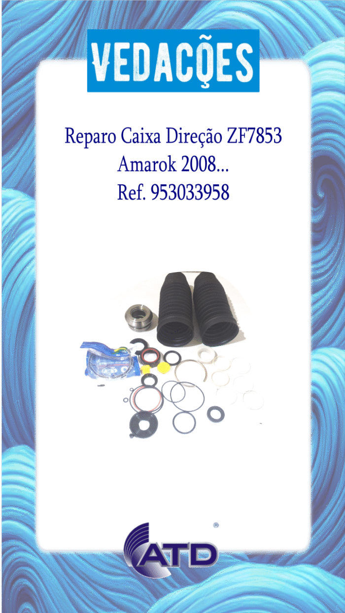 Reparo Caixa de Direção ZF7853 Amarok 2008...